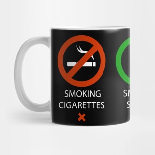 Shisha Hookah Vaping Smoking Smoker Gift T-Shirt Mug